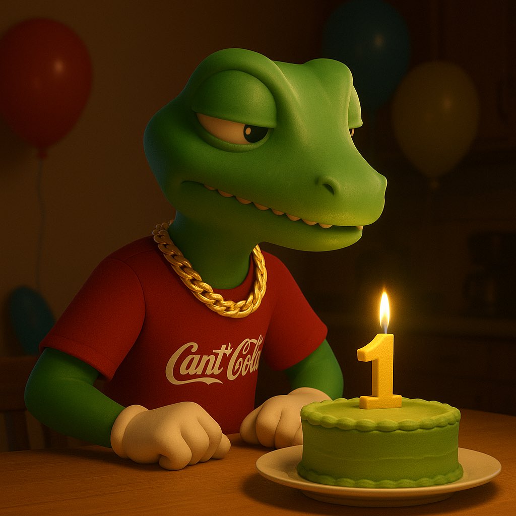 KEK1610's tweet image. GM 🦎☀️
1 year old today 🎂
Cooking a little appreciation present for Holders because we love you 🫶
Still not sold out, still moisturised, focused and chilling in our lane. Nobody arts like us. 🖼️
This is why we’re still here, Killing Em’ Kindly 🦎
…Continue the cook🤌