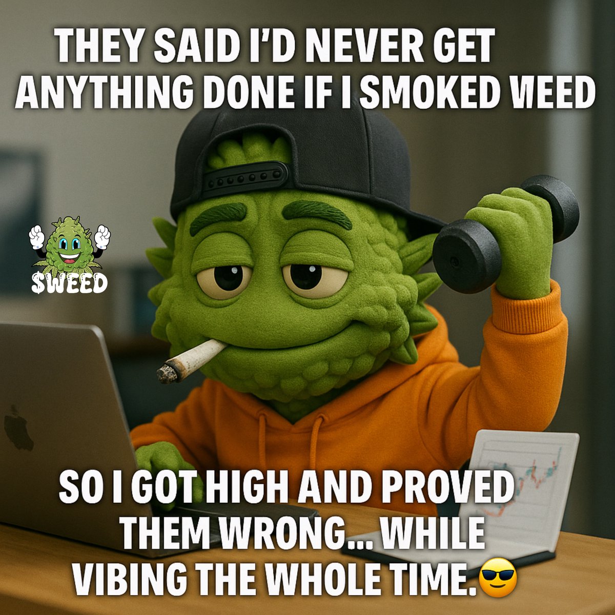 WeedMemeCoin420's tweet image. GM Fam ☕️😎

Happy Monday and start to the week! 💚🌿💨