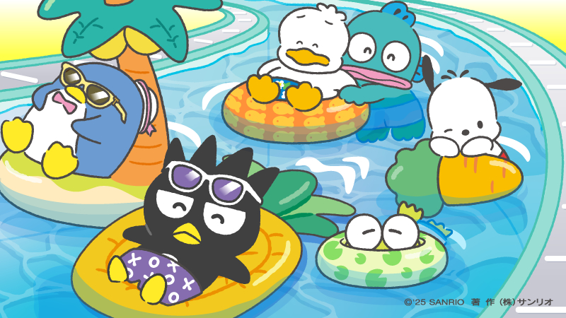 hapidanbui's tweet image. みんな「たまには流されてみるか〜 」
#はぴだんぶい