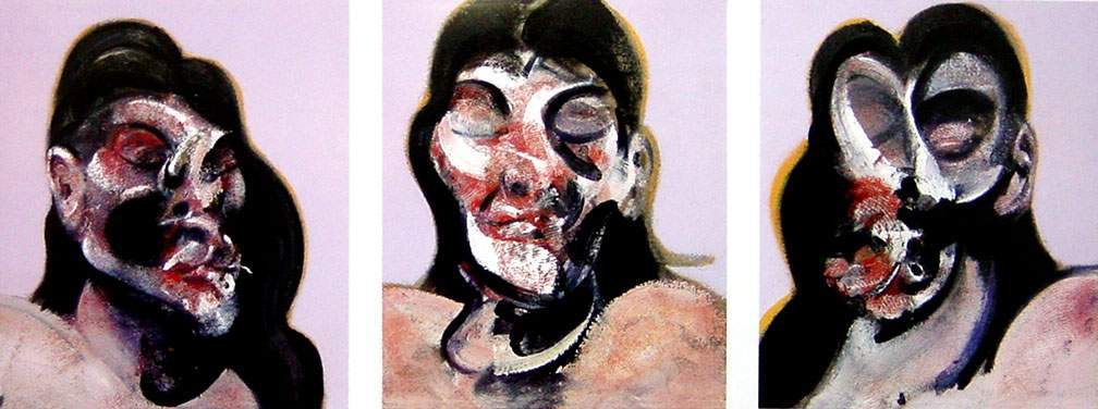 baconartbot's tweet image. Three Studies for Portrait of Henrietta Moraes #artbots #bacon