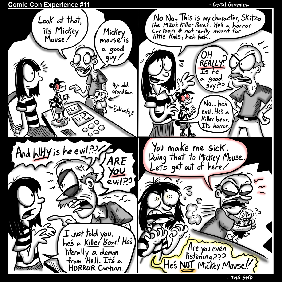 Comickpro's tweet image. Another Comic Con Experience I had at an event. A conversation that made me question my sanity and if anything I was saying was making sense haha.