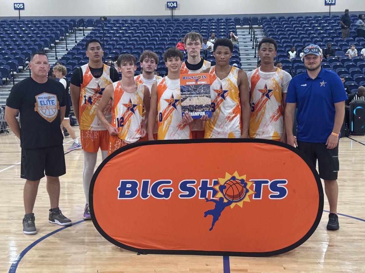 DDSportsNetwork's tweet image. The @BigShotsEliteBC steam rolled their way through @BigShotsGlobal Nationals with two impressive wins today in route to the Championship. Coach @bobhovanec &amp;amp; Williamson does a great job with this group, when you see their chemistry off the floor it’s no surprise they play like…