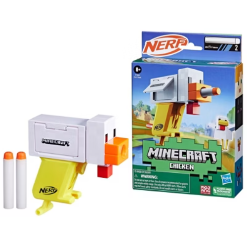 Sentreats's tweet image. I just received NERF Microshots Minecraft Chicken Blaster from zeratul via Throne. Thank you! throne.com/sentreats #Wishlist #Throne