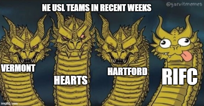 DerSchattenwolf's tweet image. Sunday is for USL Memes, I've heard.
Today about NE USL Teams and their recent performances in USL & #USLJägermeisterCup.
Sorry not sorry @RIFCPodcast / @RaisingAnchorJC + @jrod2589, @Lumberjack_JP, @RhodyDiego & et al
#AnchorsUp #UpTheHearts #UpTheUp