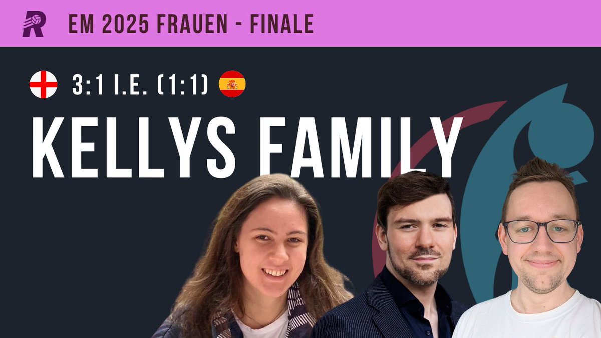 Rasenfunk (@rasenfunk) on Twitter photo England hat seinen Titel verteidigt! Alina Ruprecht und <a href="/cc_eckner/">Dr. Constantin Eckner</a> über eine folgenschwere Auswechslung, eine Verletzung zur richtigen Zeit, Weltfußballerinnen auf Abwegen und eine tragische Heldin im Elfmeterschießen: rasenfunk.de/nationalteams/… #ENGESP #WEURO2025 England hat seinen Titel verteidigt! Alina Ruprecht und <a href="/cc_eckner/">Dr. Constantin Eckner</a> über eine folgenschwere Auswechslung, eine Verletzung zur richtigen Zeit, Weltfußballerinnen auf Abwegen und eine tragische Heldin im Elfmeterschießen: rasenfunk.de/nationalteams/… #ENGESP #WEURO2025
