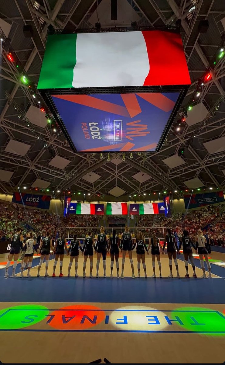 quaremmaa's tweet image. MAI SENTITA COSÌ FIERA DI ESSERE RAPPRESENTATA DA VOI.
#italvolley #VNL2025