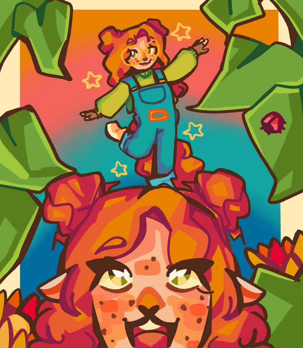 snowyethubs's tweet image. a little artsy test!! gem and tiny gem.. The bug #geminitayfanart