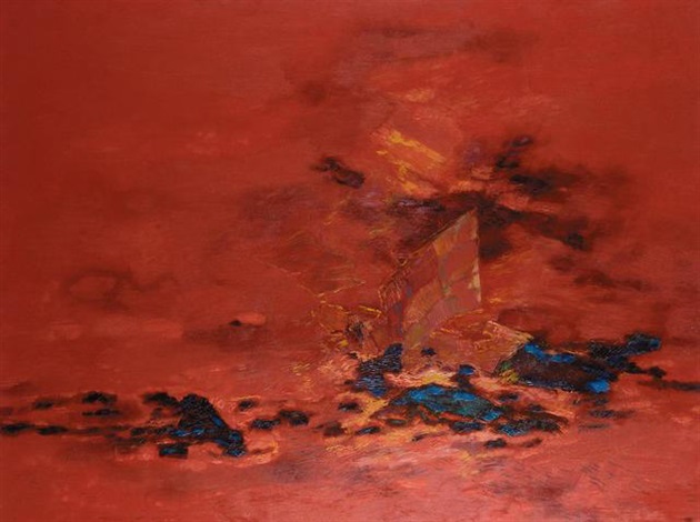 AnaLolaNeva's tweet image. Albert Anthony Houthuesen (1903–1979) 
&quot;Wreck of the early hope&quot;, 1960