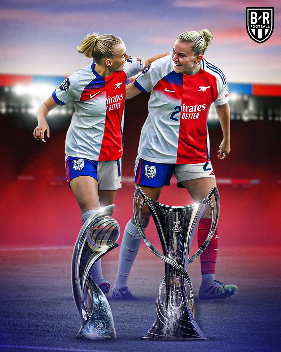 ▫️ Chloe Kelly 
▫️ Alessia Russo 
▫️ Leah Williamson
▫️ Lotte Wubben-Moy
▫️ Beth Mead 

Champions of Europe for club and country 🤝