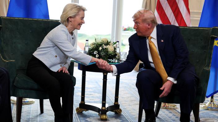 stephane1peu's tweet image. Cet accord est une honte et une capitulation.
Le parlement Français doit être saisi.
La France ne doit pas ratifier cette accord de soumission de l’UE aux USA.