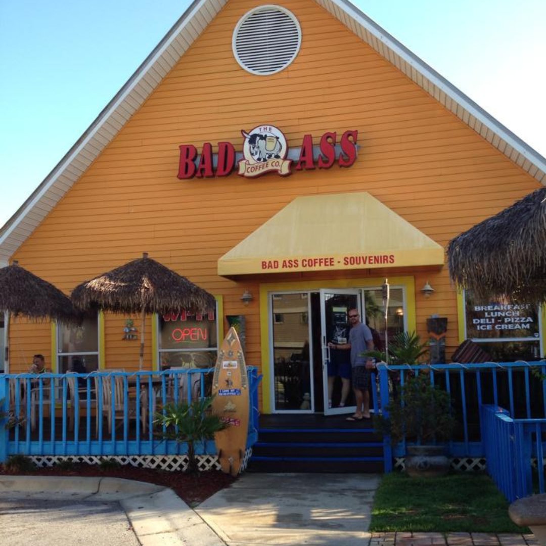 A local and tourist favorite in Destin, Florida! #BadAssCoffee