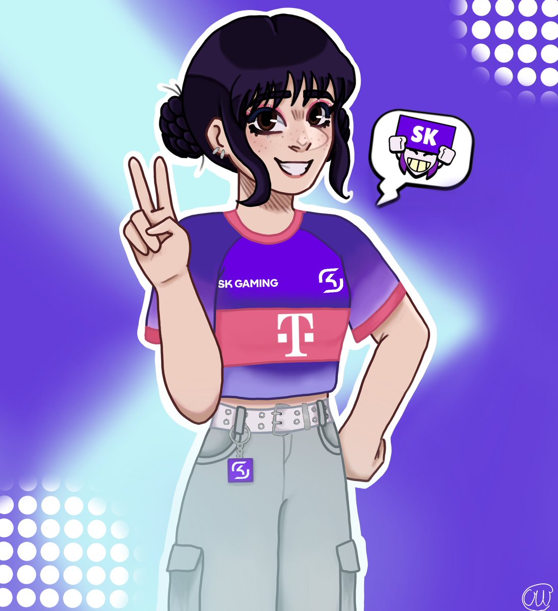 bs_kitkat's tweet image. I’ve been obsessed with this movie for a while now!

#SKWIN #KPOPDEMONHUNTERS #zoeykpopdemonhunters #fanart