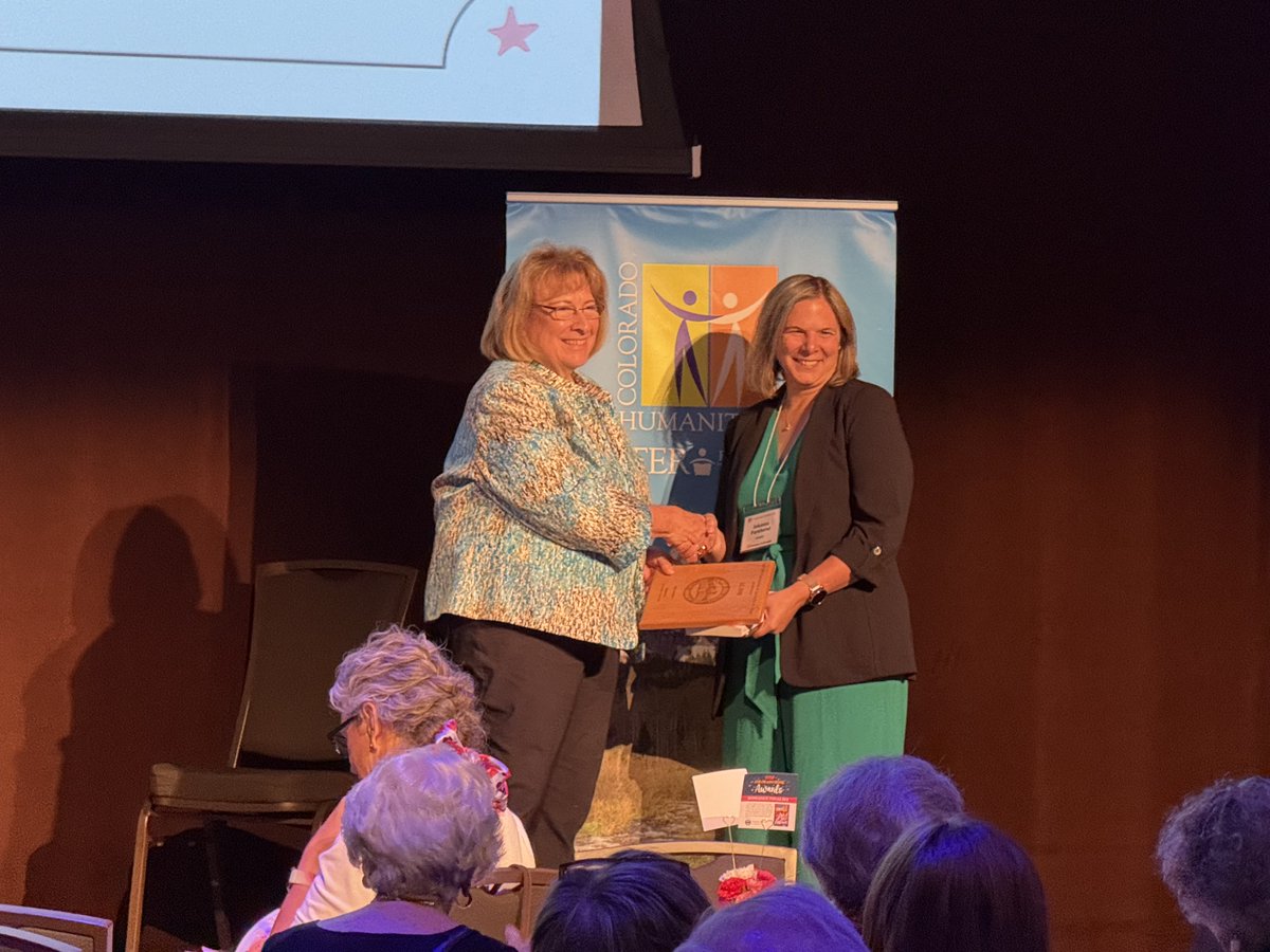 TheKJA's tweet image. Congratulations to Genre Fiction Concentration Director Johanna Parkhurst (J.E. Birk) for winning the Colorado Book Award last night for her novel, FORBIDDEN IN THE FALLS. @WesternGPCW