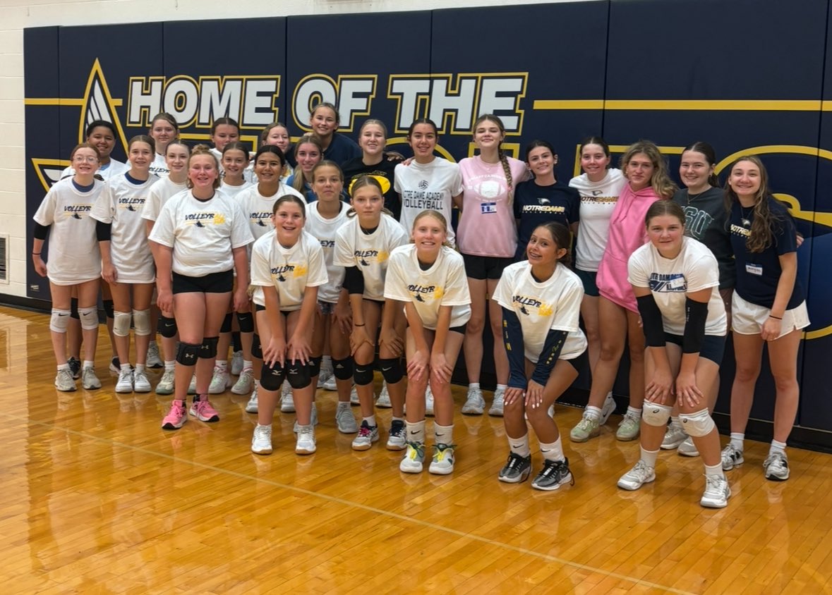 Notre Dame Academy Volleyball tweet media
