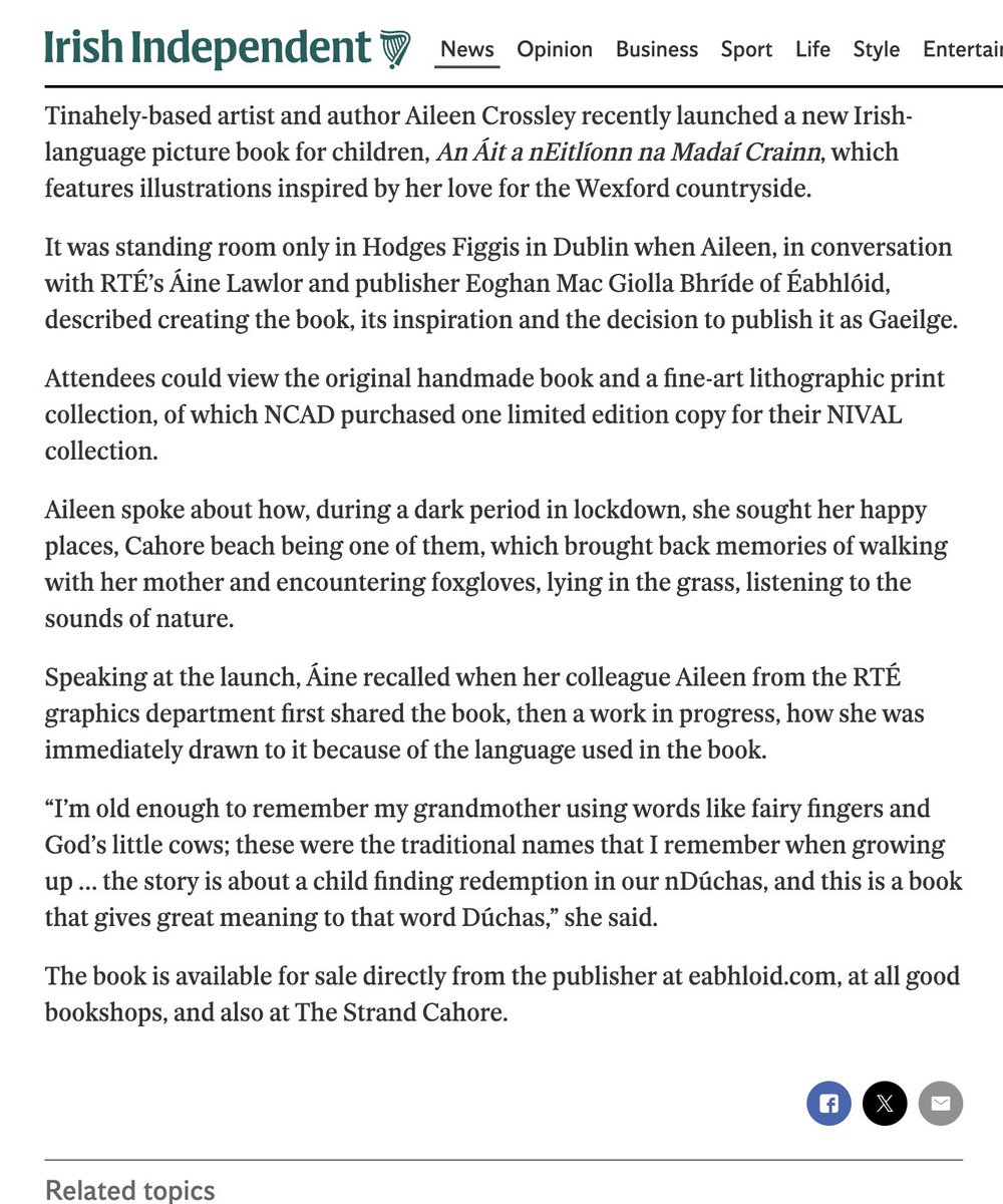 Amazing review.  <a href="/Independent_ie/">Irish Independent</a> <a href="/WicklowPeople/">Wicklow People</a> Thank you.