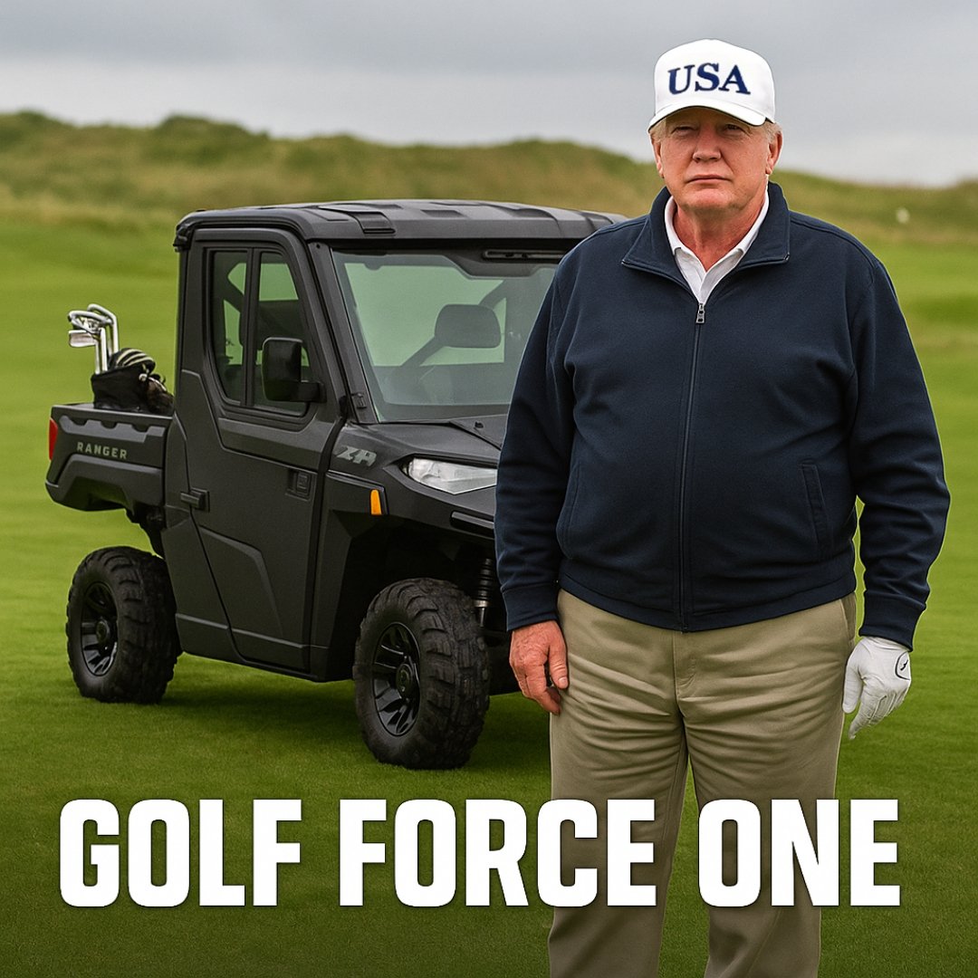 Golf Force One
Trump at Turnberry, Scotland