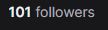 Honestly the perfect follower count :>
Thank you to all 101 of my Twitch followers - if you aren't following me, you can find me at twitch.tv/jaiartistic/ !
I stream games like #wizard101 and #Minecraft as well as art :D