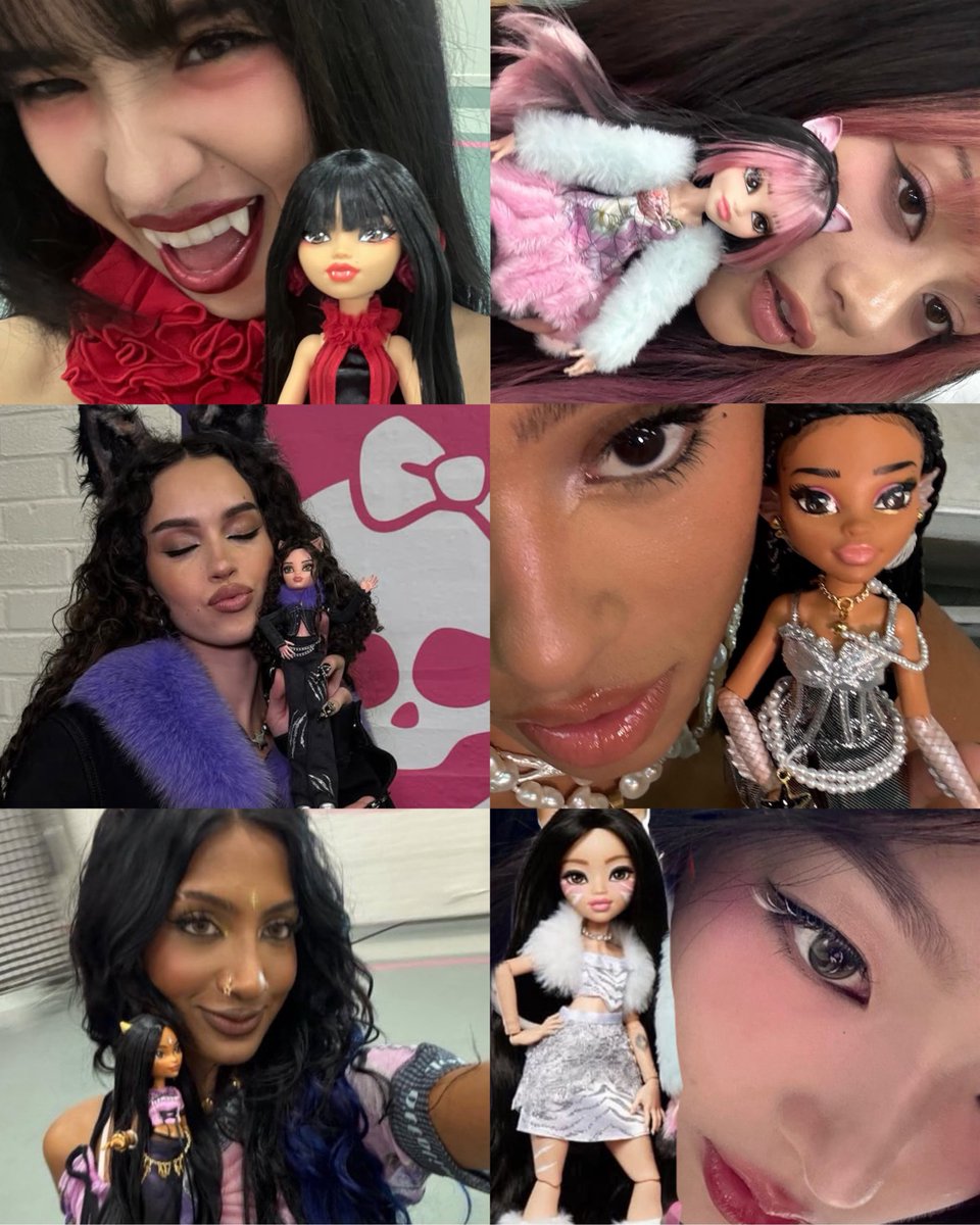 katzloved's tweet image. katseye doll selfies &amp;gt;&amp;gt;&amp;gt;