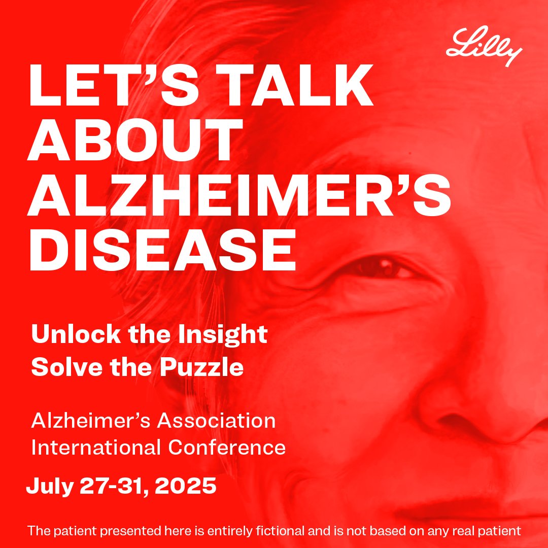 AAIC25 Attendees! Think you can crack the case? Join us for interactive patient case puzzles designed to test your knowledge of Alzheimer’s disease. Work through real-world scenarios in detection, diagnosis, treatment, and monitoring. 

View Cases: e.lilly/4o20pRN