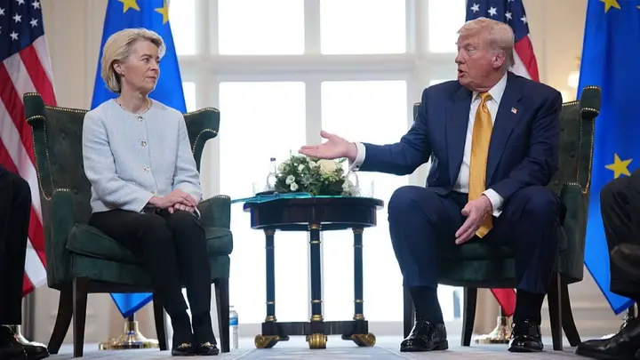 oldbutvigilant's tweet image. Have we had another President that was better at the art of the deal? EU trade deal announced by Trump. Did anyone ever doubt he'd get a deal done? Oh yeah, Democrats, panicans, and anti-Trumpers.