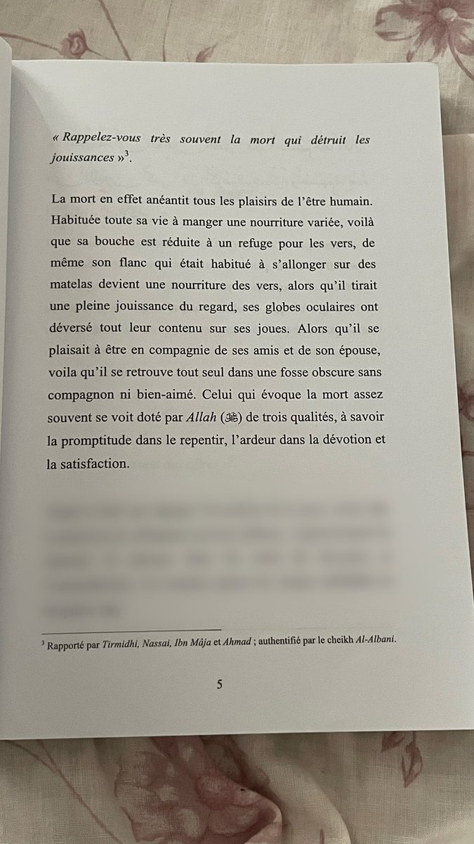 fcfirdaaws_'s tweet image. Rappelez-vous très souvent la mort qui détruit les jouissances.
🔖Qu’y-a-t-il après la mort ?