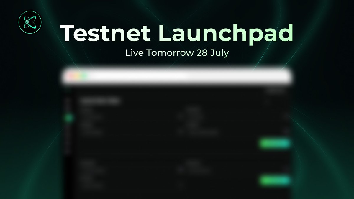 NucleusAI_ETH's tweet image. Nucleus AI DApp Testnet Launch – Tomorrow, 28 July

We’re officially launching the Nucleus AI DApp on testnet tomorrow!

You’ll be able to deploy your own token, configure taxes, remove limits, and more 
 all through our no-code interface.

This is a testnet-only launch.

We’re…