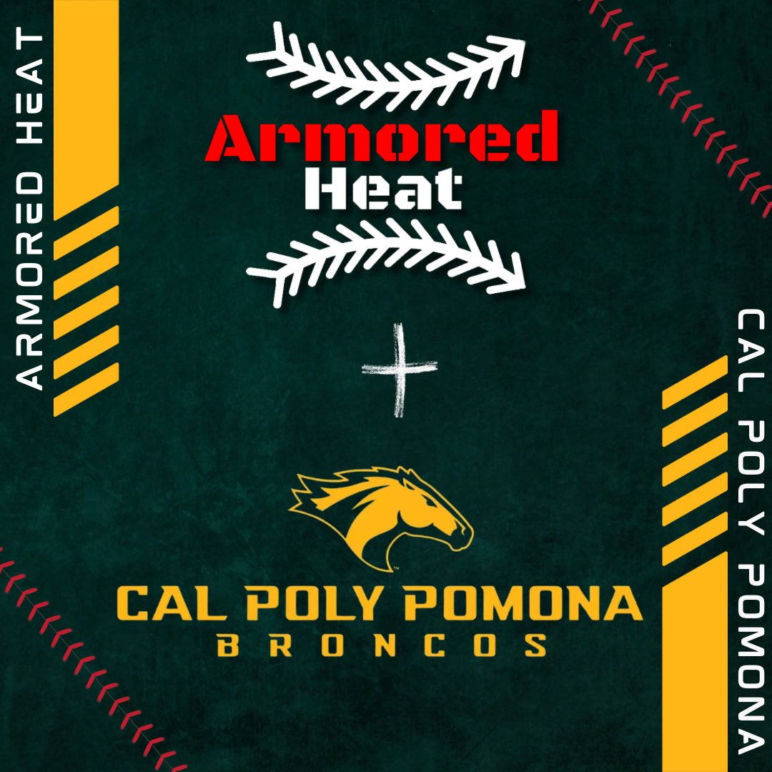 Armored Heat (@armoredheat) on Twitter photo 🔥 Fired Up for our Partnership with <a href="/BaseballCPP/">Cal Poly Pomona Baseball</a> to provide Armored Heat to all of their Pitchers 💪
Excited to continue working with <a href="/JenzenTorres21/">Jenzen Torres</a> and this great Staff 📈
#WeAreCPP 🔥 Fired Up for our Partnership with <a href="/BaseballCPP/">Cal Poly Pomona Baseball</a> to provide Armored Heat to all of their Pitchers 💪
Excited to continue working with <a href="/JenzenTorres21/">Jenzen Torres</a> and this great Staff 📈
#WeAreCPP