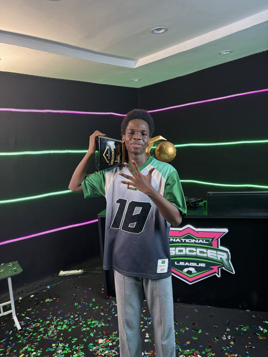 Congratulations to Manzo Faruk on winning the inaugural Nigeria National eSoccer League. 

He is officially the best EA FC player in Nigeria.