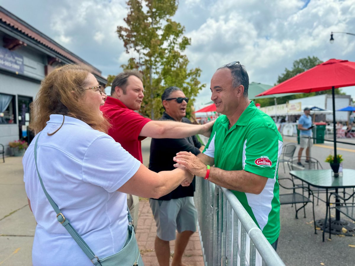 CzarnikForErie's tweet image. I had a great time at the Italian Heritage Festival in North Buffalo, which is celebrating its 50th anniversary. Amazing food, great people, and a proud celebration of Italian culture! 🇮🇹