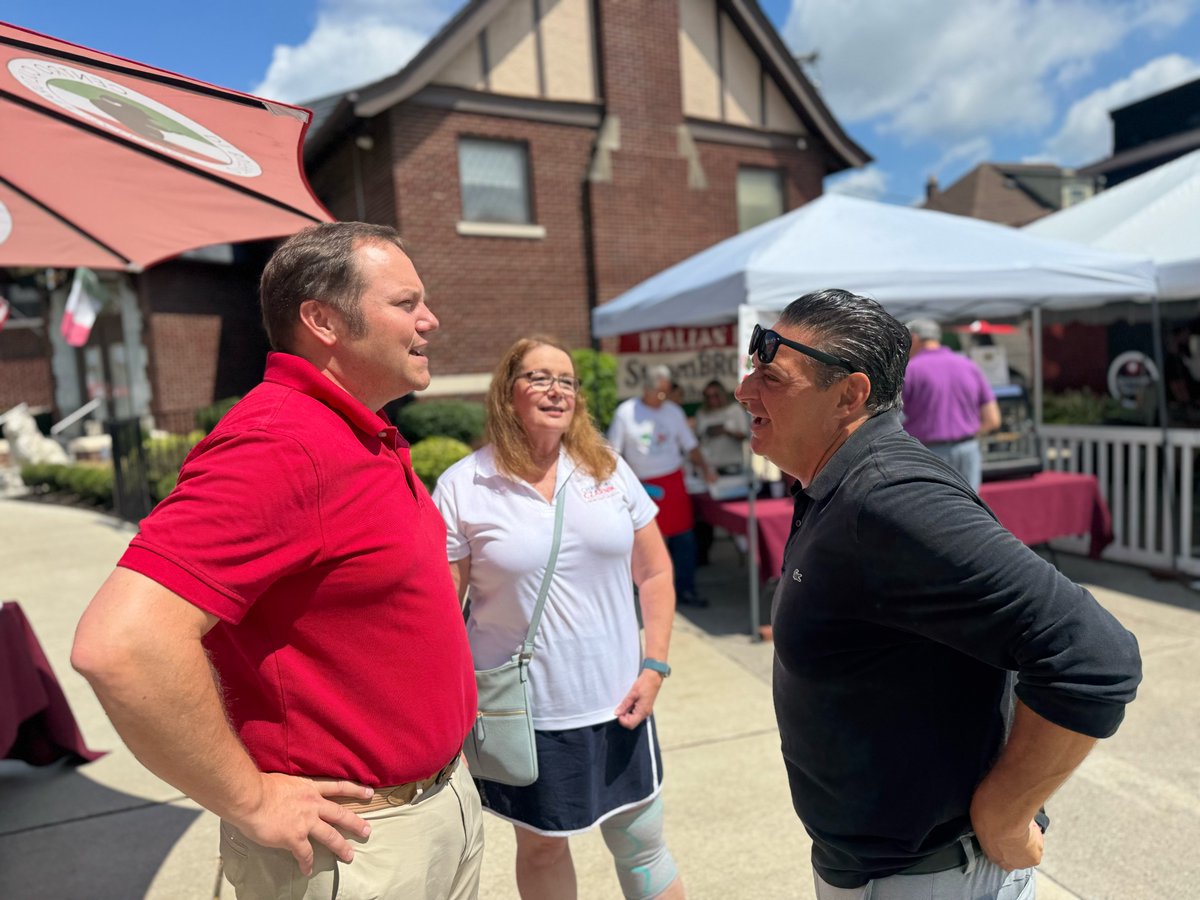 CzarnikForErie's tweet image. I had a great time at the Italian Heritage Festival in North Buffalo, which is celebrating its 50th anniversary. Amazing food, great people, and a proud celebration of Italian culture! 🇮🇹