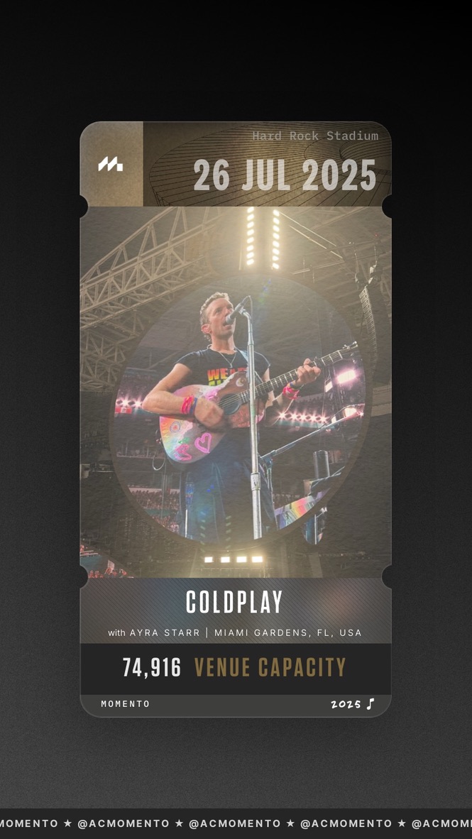 brennanjp's tweet image. Coldplay is still amazing.
(I went with my wife, for anyone wondering!)