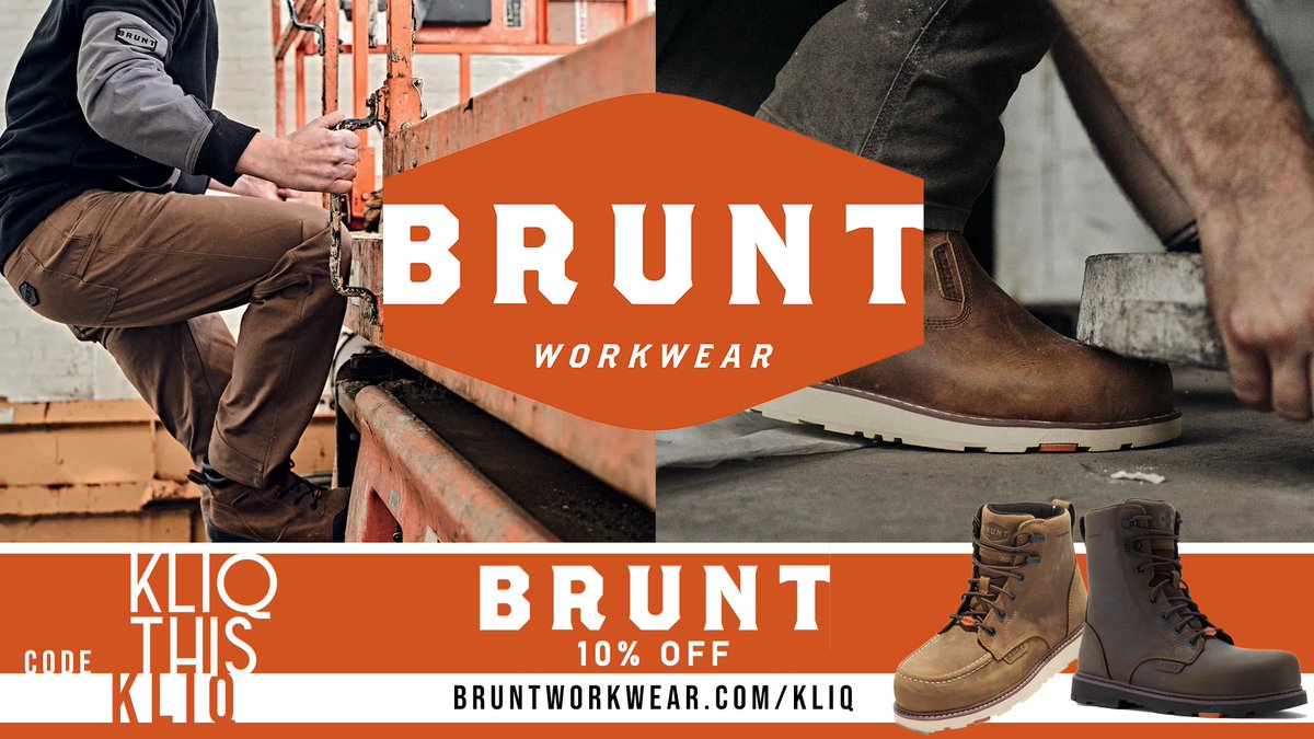 KliqThisPodcast's tweet image. Get $10 Off at @bruntworkwear with code KLIQ at bruntworkwear.com/KLIQ #Bruntpod