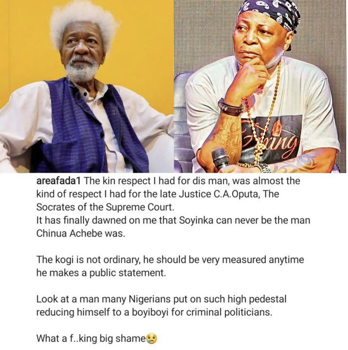 yomiable's tweet image. Let's call a spade a spade
Charly boy is a pathetic bigot
A shameless old man
From Oni,The entire Yorùbá people
Nothing was spared by this irredentist
60years of music no hit
No legacy,No body work
No wonder you have been throwing tantrums over a bus top