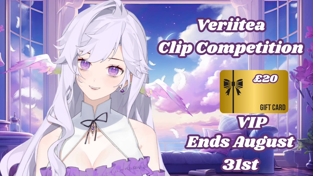Veriitea's tweet image. Want to Win a Prize?

We are currently hosting a Clip Competition Over in the Discord!

Clip your favourite moments during my Streams
Post them in the Clip Competition Channel in Discord

You could win:
A £20 Steam/Amazon Gift Card
VIP!

Ends Aug 31st