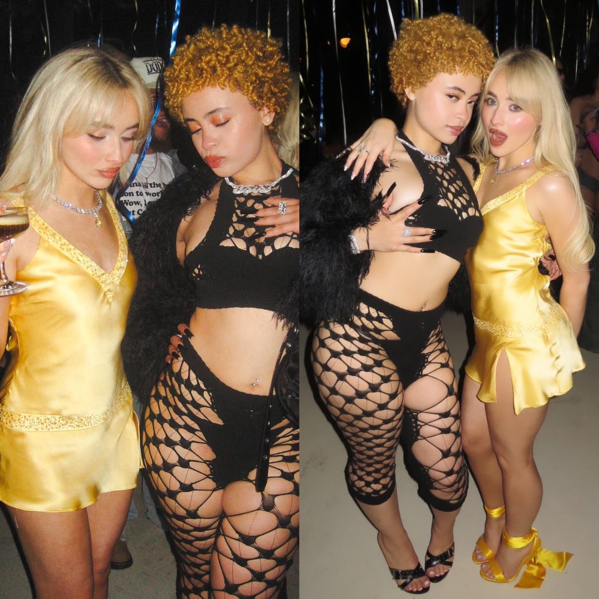 SPICE2K's tweet image. ice spice &amp;amp; sabrina carpenter ;*