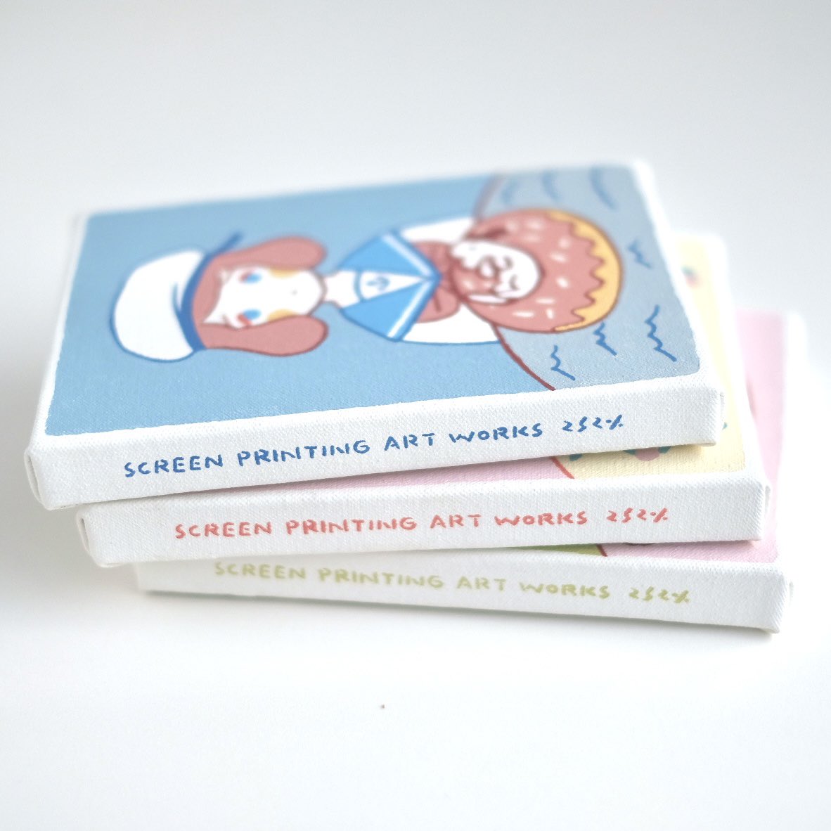 252% (@252per) on Twitter photo 『DOG DONUT』
こちらの作品は、
ギャラリーイロ<a href="/gallery_iro/">GALLERY IRO</a> の
企画展『Small Paintings』へ出品します
『Small Paintings』
8/1(金)〜17(日) 12:00-18:00
※8/4~7,12,13休み
GALLERY IRO 『DOG DONUT』
こちらの作品は、
ギャラリーイロ<a href="/gallery_iro/">GALLERY IRO</a> の
企画展『Small Paintings』へ出品します
『Small Paintings』
8/1(金)〜17(日) 12:00-18:00
※8/4~7,12,13休み
GALLERY IRO