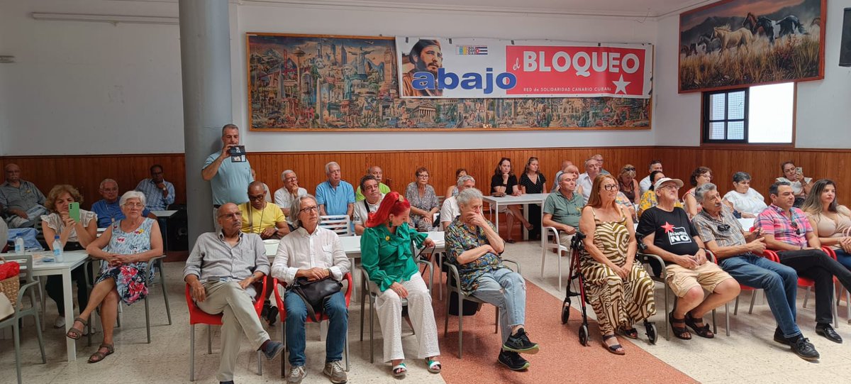 Este 26 de Julio, celebramos, junto a la Cónsul General de Venezuela, la Asociación CUBANACAN de cubanos residentes en Canarias, La Red de Solidaridad Canario Cubana y otros amigos, el Día de la Rebeldía Nacional. #SiempreEs26