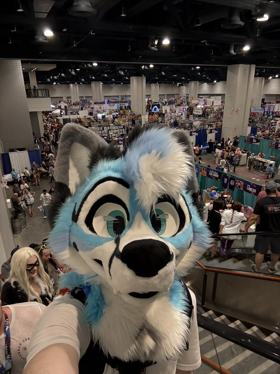 CybrFur's tweet image. GalaxyCon - Raleigh was a blast! Didnt think I’d post about it but why not haha, happy Sunday!