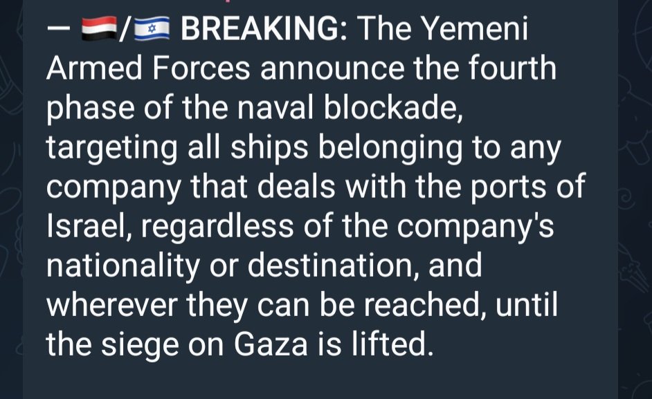 Yemen is doing what the entire world should have been doing for the past 21 months. Escalating.