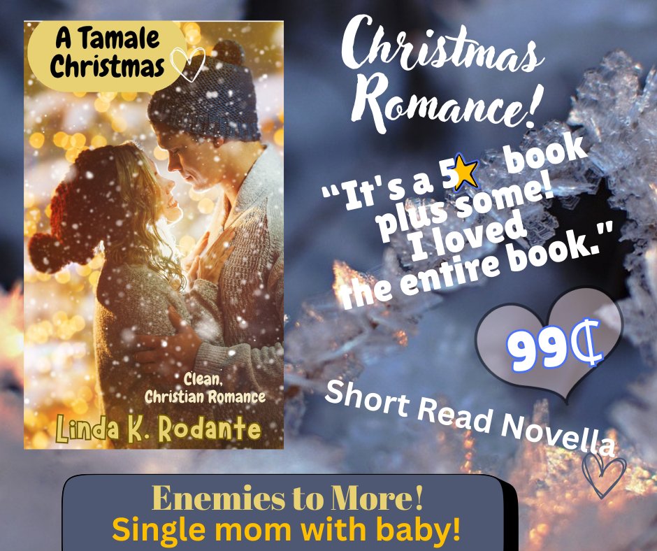 This heartwarming story of a Christmas miracle is delightful. 99c. #kindlebooks #Christfic #sundayvibes #books 
amazon.com/Tamale-Christm…