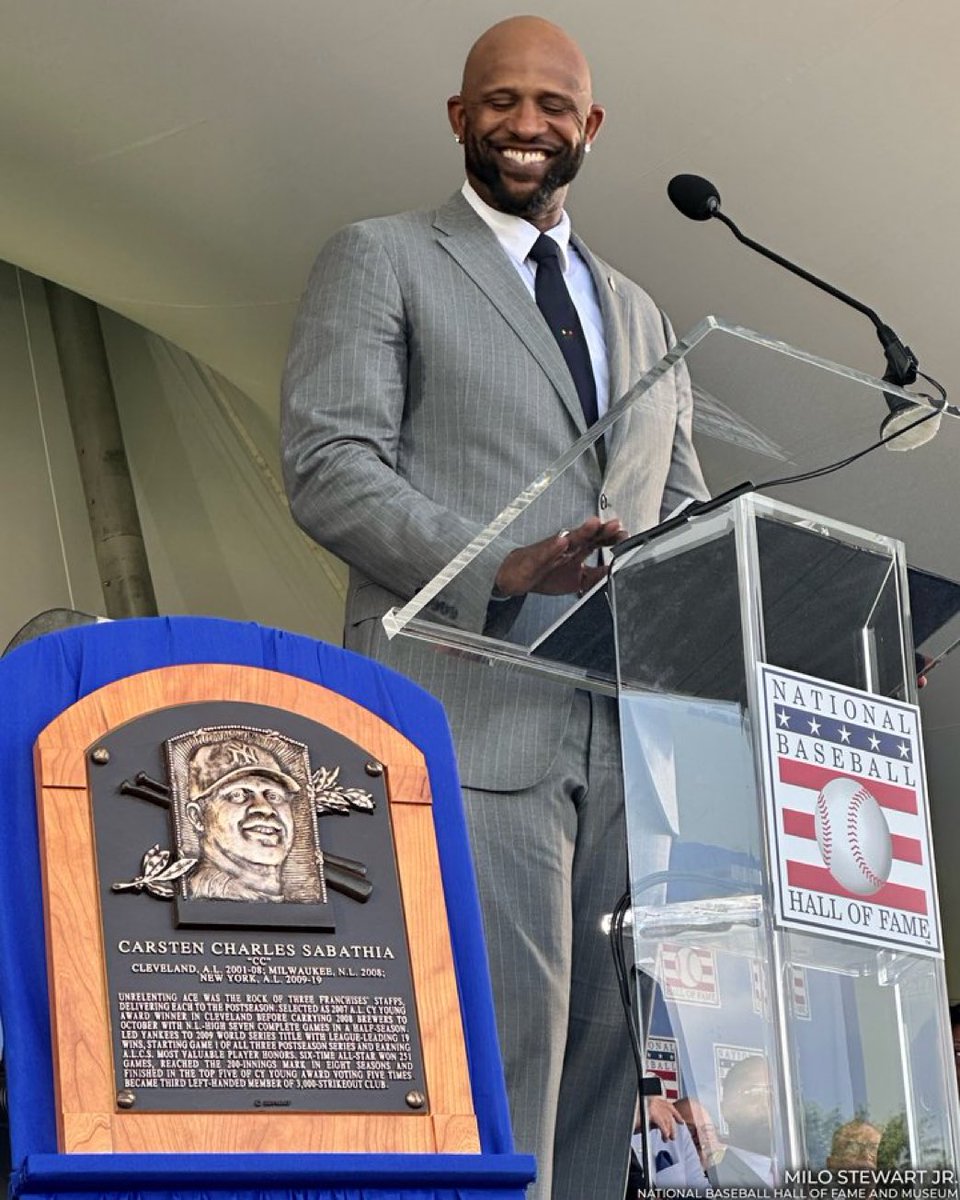 “Baseball has always been a great game for Black athletes, but baseball culture has not always been great for Black people…I don't want to be the final member of the Black Aces…and I don't want to be the final Black pitcher giving a HOF speech.” ✊🏿⚾️