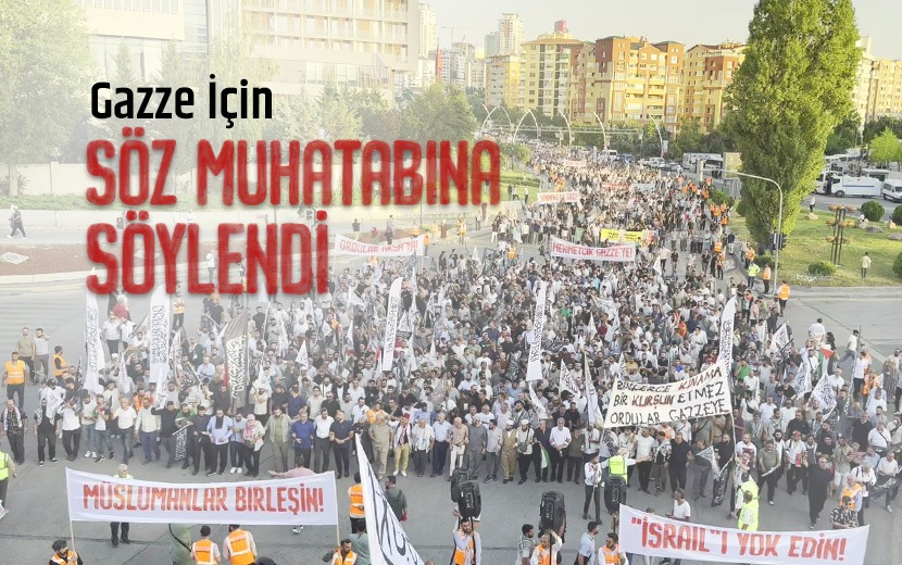 KokluDegisim's tweet image. Müslümanlar, Omuz Omuza Sözü Muhatabına Söyledi
📌Köklü Değişim'in organize ettiği "Gazze Yürüyüşü"nde Müslümanlar tek yumruk oldu
📌Tüm engellere rağmen ümmet, Cumhurbaşkanı Erdoğan'ı muhatap alarak "hareket geç" çağrısında bulundu
#GazzeİçinBenVarım
kokludegisim.net/haberler/tuerk…