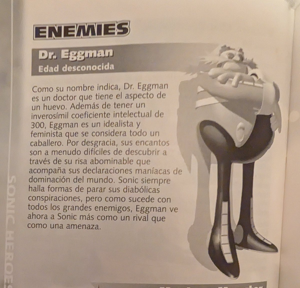 JonathanTroyano's tweet photo. @RanguGamer @EricRod_LYV oficialmente eggman es feminista lo pone en su descripción del manual del sonic heros https://t.co/VRiVO8eI90