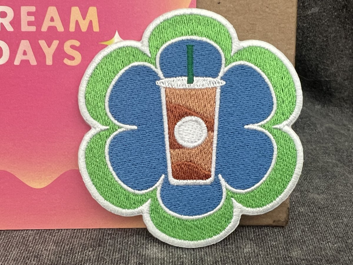 TeriE's tweet image. STARBUCKS Coffee Cup #EMBROIDERED Patch #DAISY FLOWER Iron-On #Exclusive 2024 ebay.us/m/iEexMw 

#funfashion #accessories #irononpatches #patches #starbucks #starbuckspatch #starbucksfashion #starbuckscollectibles #coffee #embroideredpatch #starbuckscoffeecup #collectibles