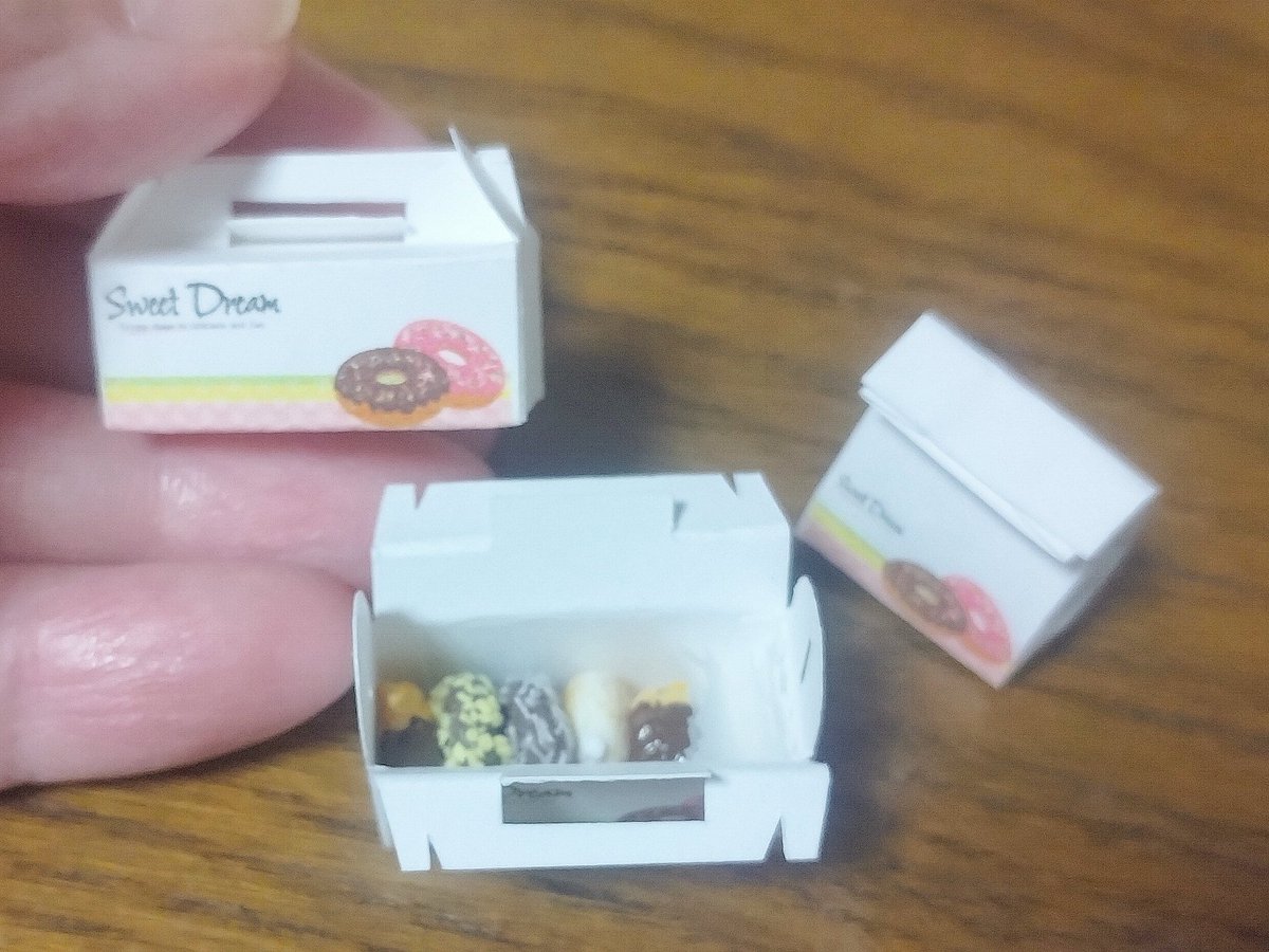 chiy_HandMade's tweet image. 苦手なボックスも無事に作り終わり～