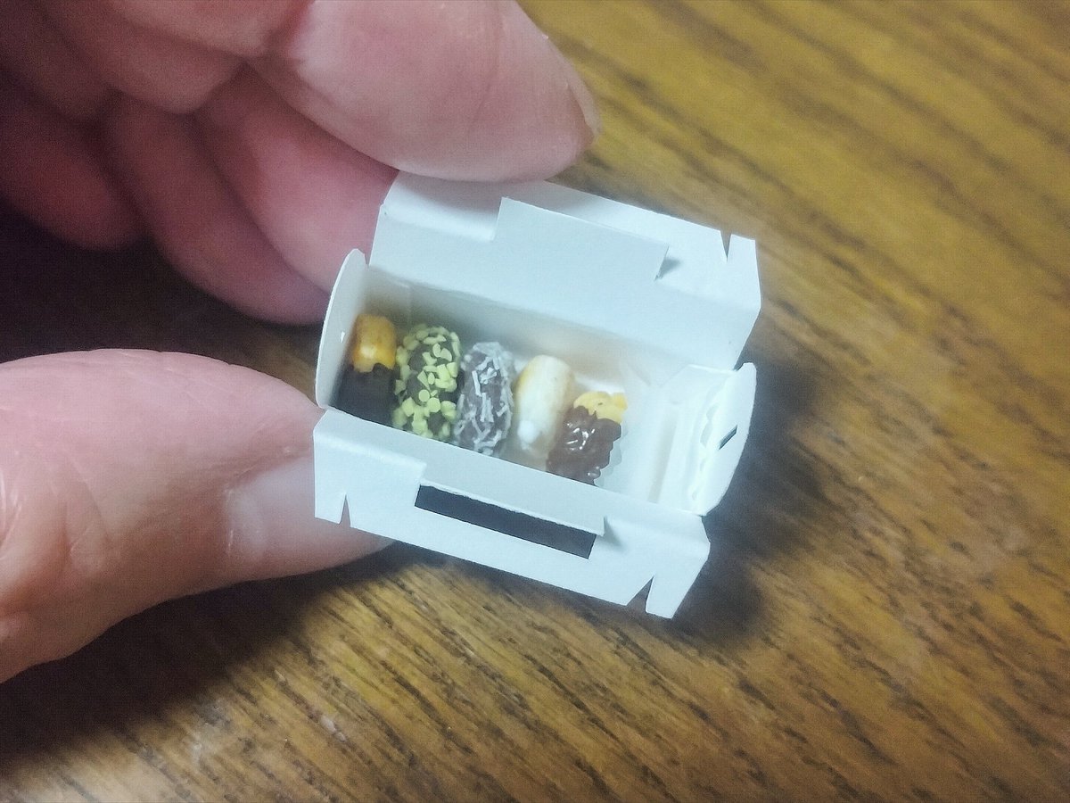 chiy_HandMade's tweet image. 苦手なボックスも無事に作り終わり～