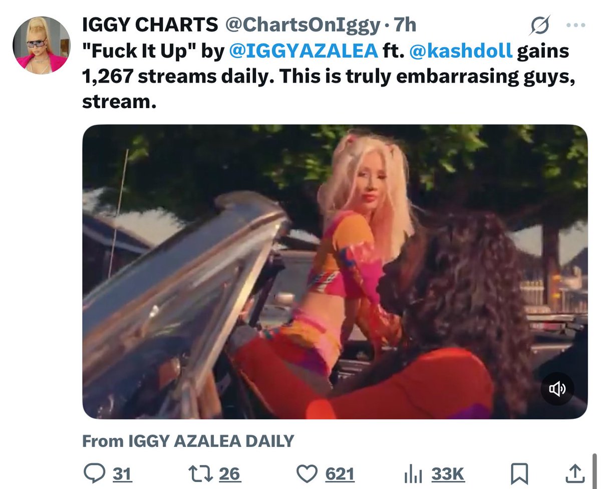 MeeqMinaj's tweet image. One THOUSAND Two HUNDRED & Sixty-SEVENNN daily streams๐ฅด๐ฎโ๐จ