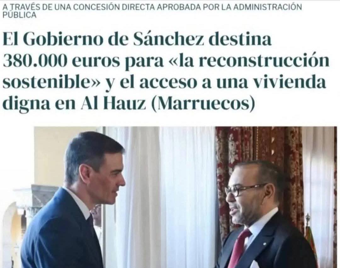 chukimgtor's tweet image. En Marruecos sí las va a hacer, parece ¿quien ha dicho que no cumple su palabra, aunque las circunstancias le hagan cambiar de beneficiarios?