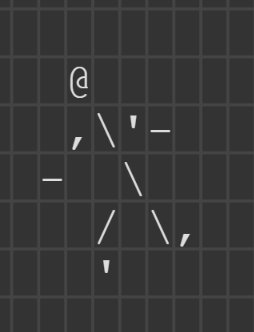 QuantumV3's tweet image. ascii guy i made