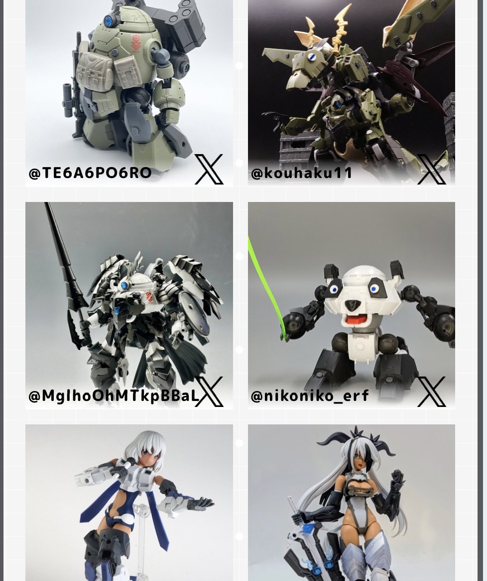 sigra_mecha's tweet image. 今朝応募作品一覧が更新され
1500作品→1900作品と一気に増え
只管スクロールしていたら
かかかんさんのパンダと目が合って笑っちゃった。